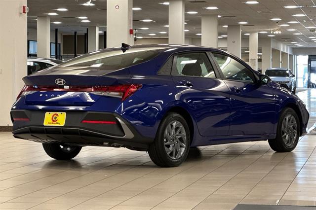 2025 Hyundai Elantra Hybrid Blue