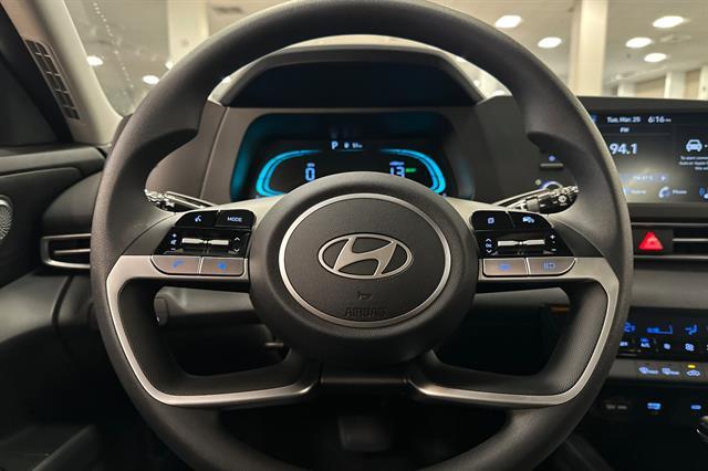 2025 Hyundai Elantra Hybrid Blue