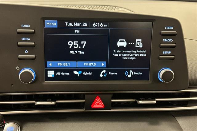 2025 Hyundai Elantra Hybrid Blue