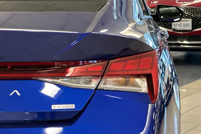 2025 Hyundai Elantra Hybrid Blue