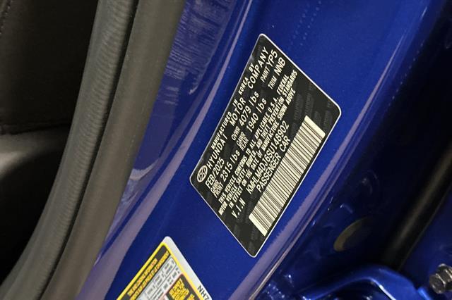 2025 Hyundai Elantra Hybrid Blue
