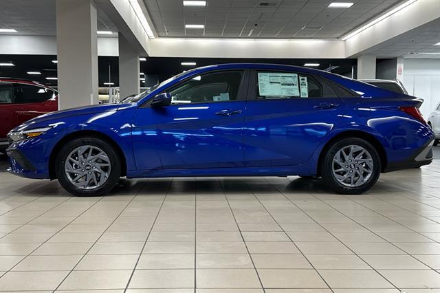2025 Hyundai Elantra Hybrid Blue