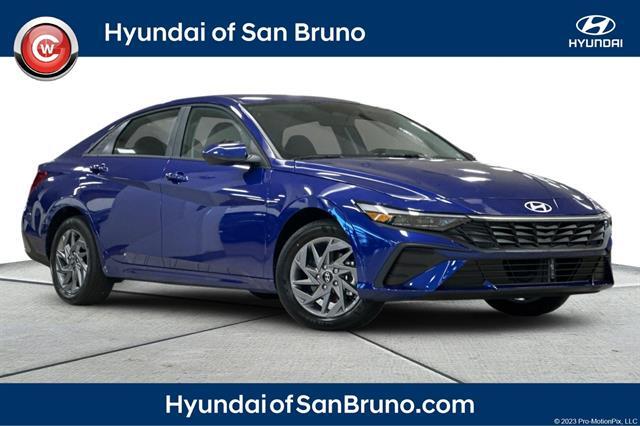 2025 Hyundai Elantra Hybrid Blue