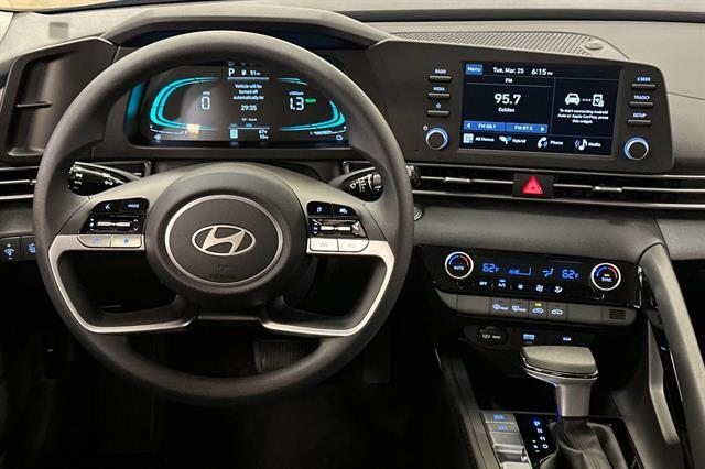 2025 Hyundai Elantra Hybrid Blue