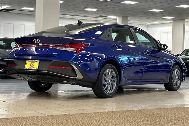 2025 Hyundai Elantra Hybrid Blue