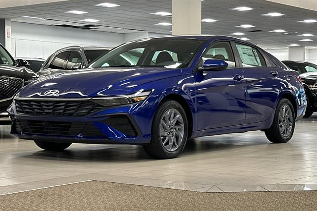 2025 Hyundai Elantra Hybrid Blue