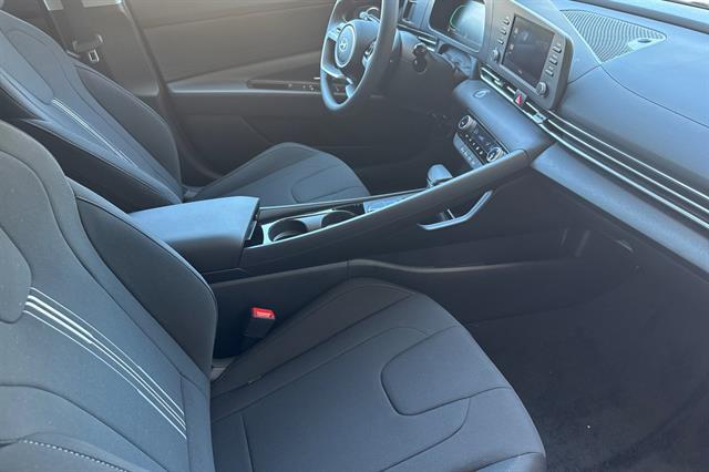 2025 Hyundai Elantra Hybrid Blue
