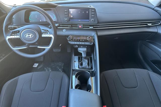 2025 Hyundai Elantra Hybrid Blue