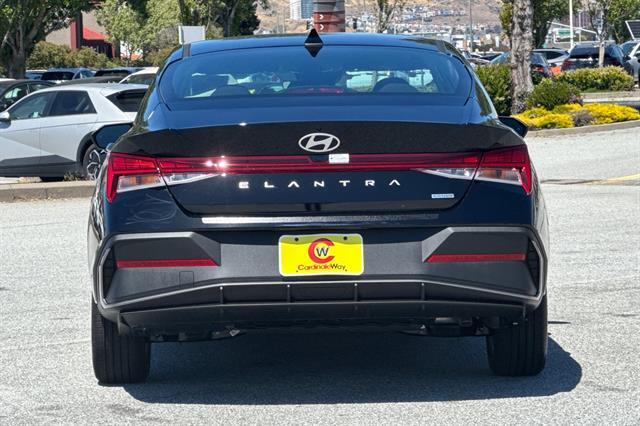 2025 Hyundai Elantra Hybrid Blue