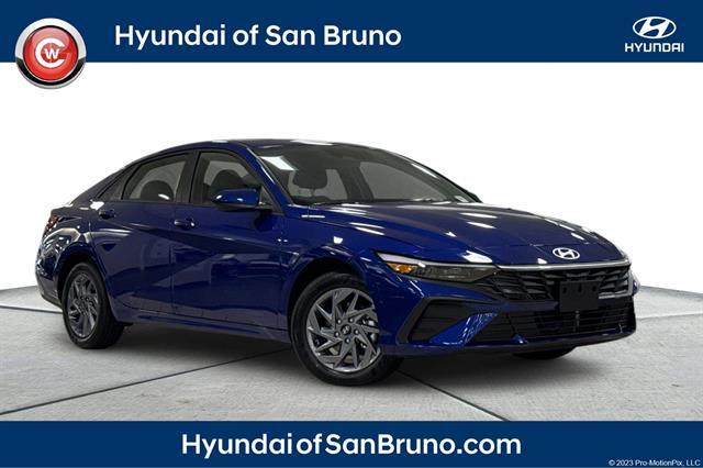 2025 Hyundai Elantra Hybrid Blue