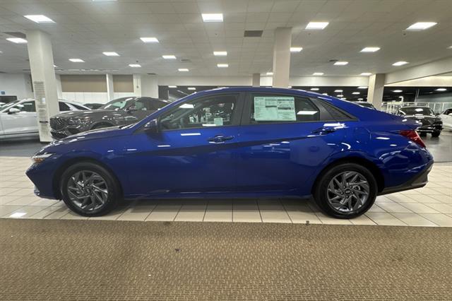 2025 Hyundai Elantra Hybrid Blue