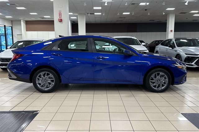2025 Hyundai Elantra Hybrid Blue