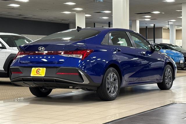 2025 Hyundai Elantra Hybrid Blue