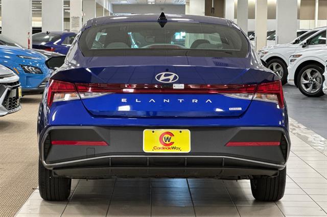2025 Hyundai Elantra Hybrid Blue