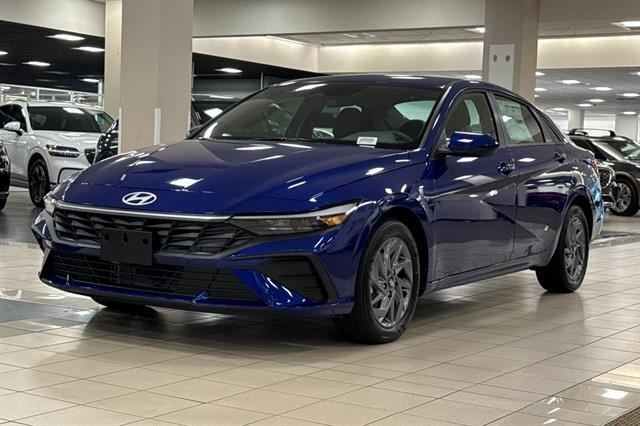 2025 Hyundai Elantra Hybrid Blue