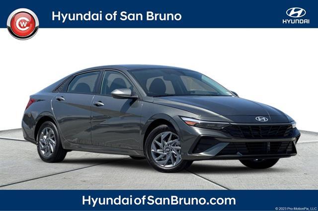 2025 Hyundai Elantra Hybrid Blue
