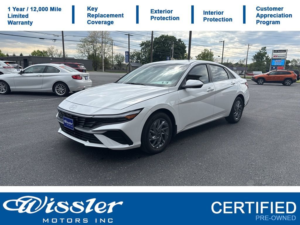 2025 Hyundai Elantra Hybrid Blue