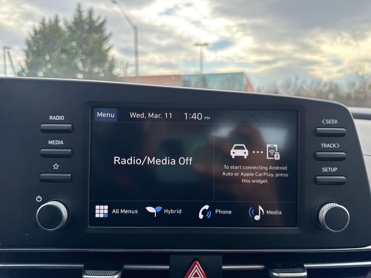 2025 Hyundai Elantra Hybrid Blue Chantilly VA