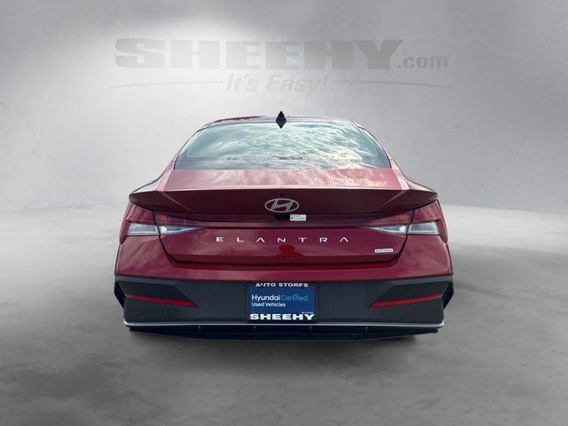 2025 Hyundai Elantra Hybrid Blue Chantilly VA