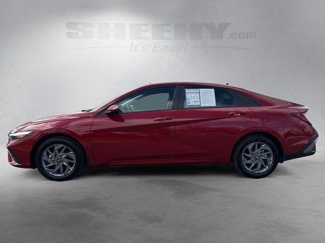 2025 Hyundai Elantra Hybrid Blue Chantilly VA