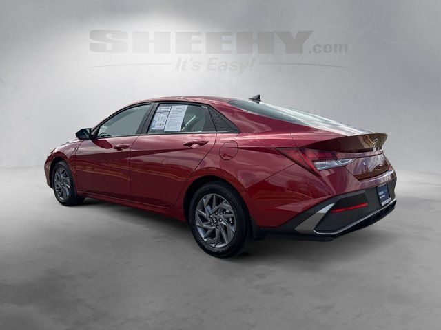 2025 Hyundai Elantra Hybrid Blue Chantilly VA