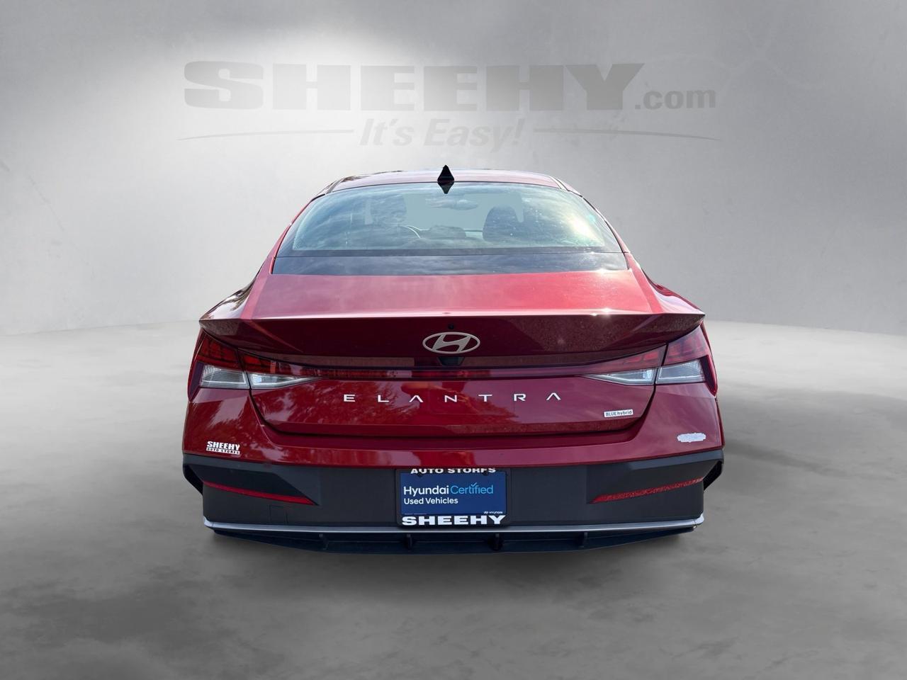 2025 Hyundai Elantra Hybrid Blue Chantilly VA