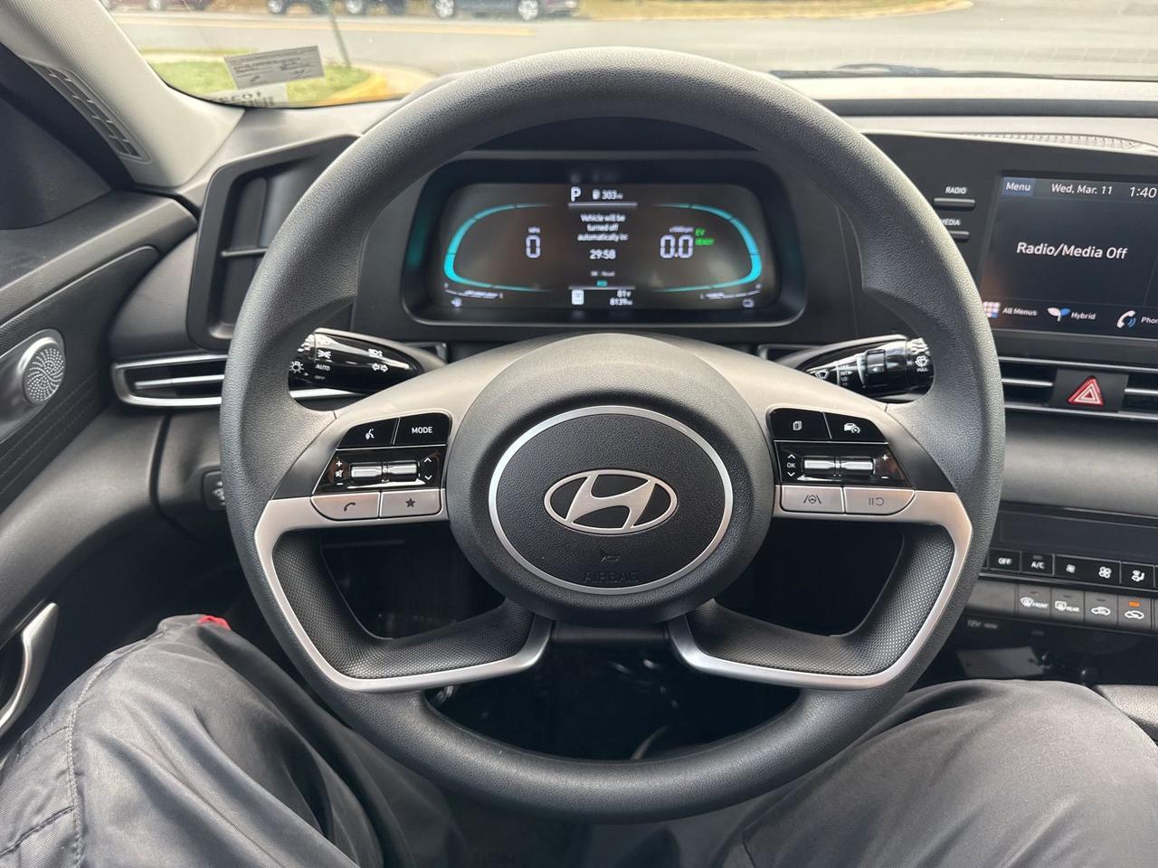 2025 Hyundai Elantra Hybrid Blue Chantilly VA