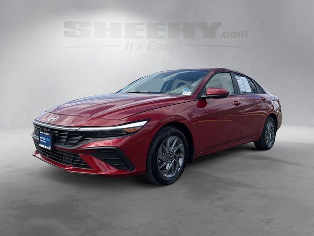 2025 Hyundai Elantra Hybrid Blue Chantilly VA