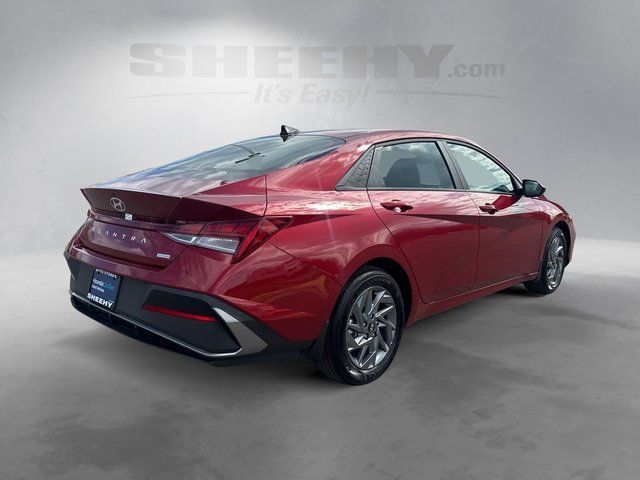 2025 Hyundai Elantra Hybrid Blue Chantilly VA