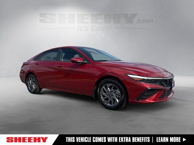 2025 Hyundai Elantra Hybrid Blue