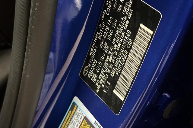 2025 Hyundai Elantra Hybrid SEL Sport