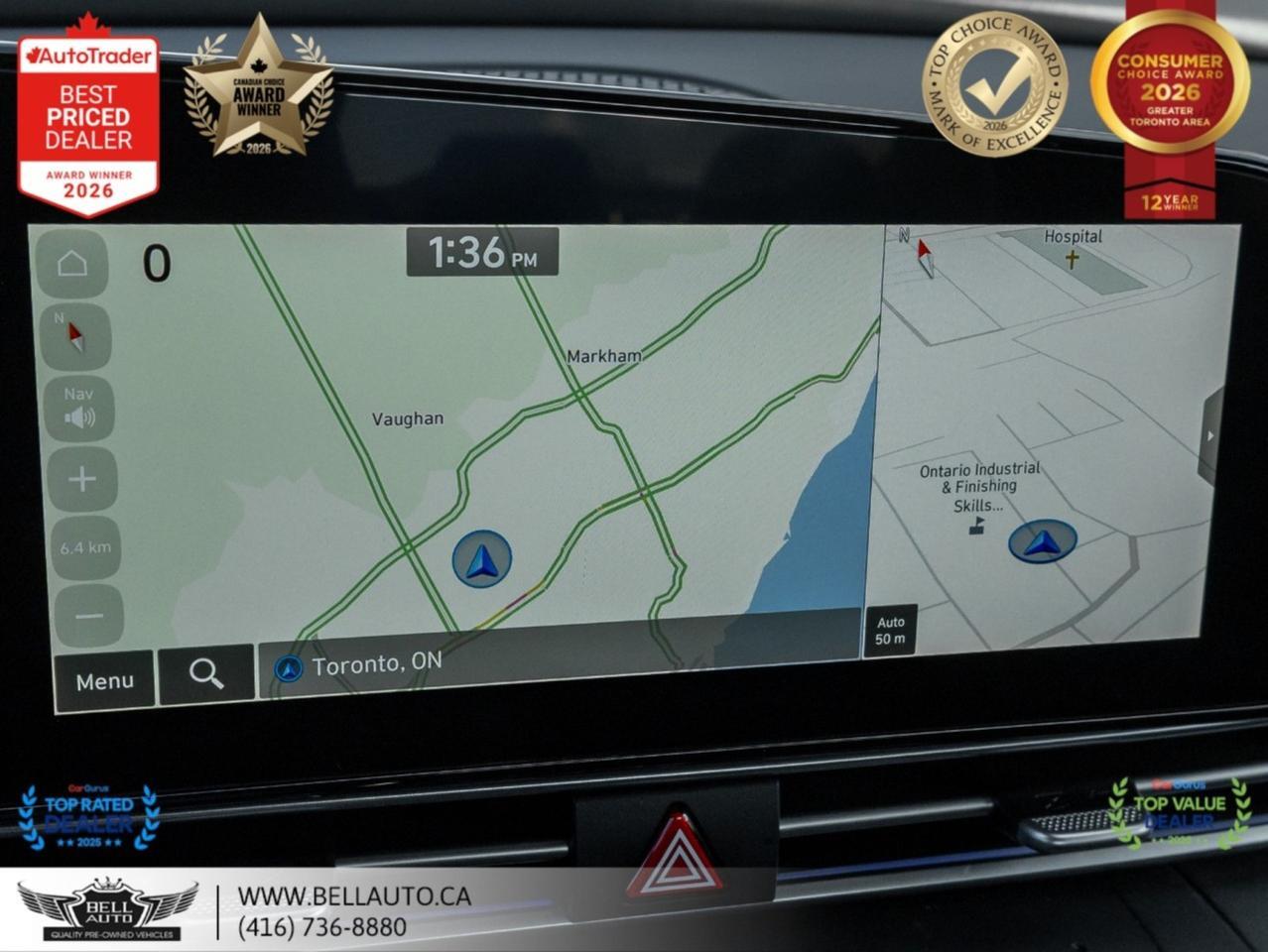 2025 Hyundai Elantra Preferred | TECHPKG | NAVI | B.CAM | SUNROOF | ONEOWNER | NOACCIDENT Toronto ON