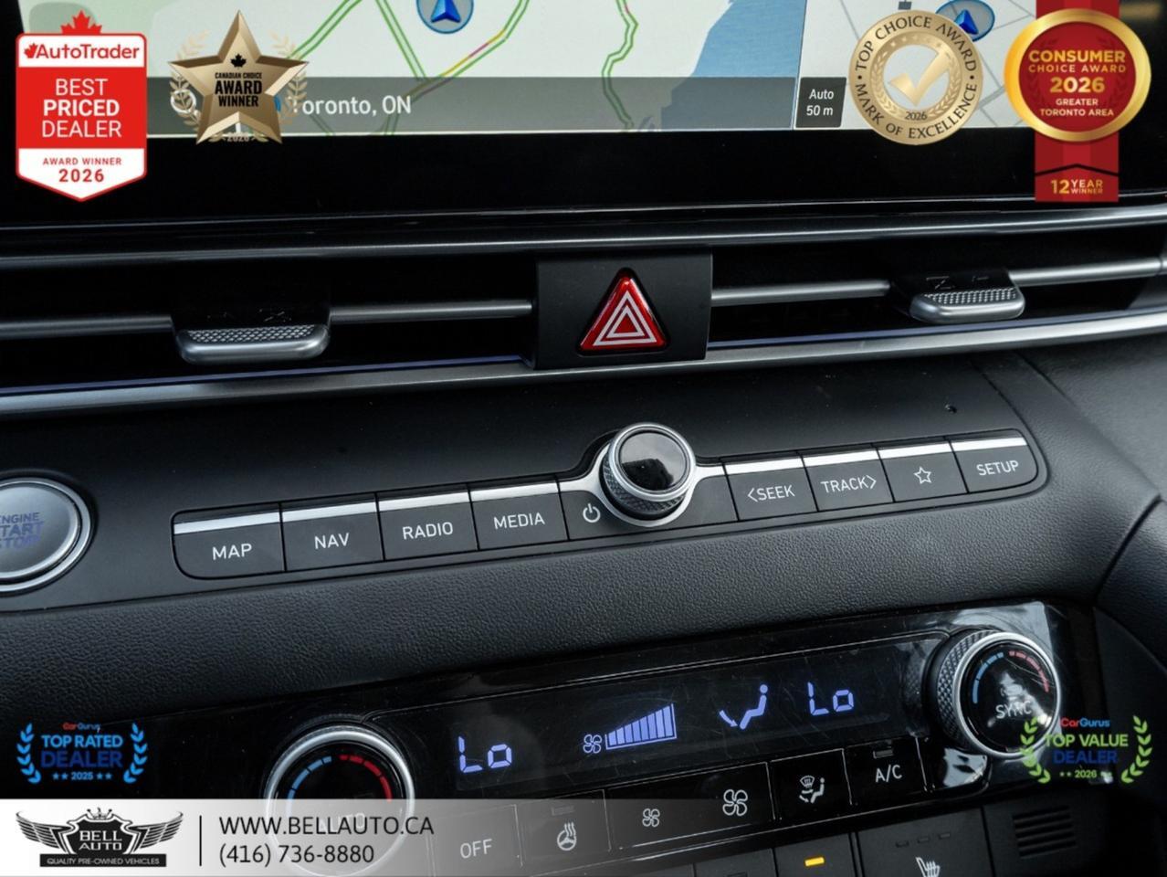 2025 Hyundai Elantra Preferred | TECHPKG | NAVI | B.CAM | SUNROOF | ONEOWNER | NOACCIDENT Toronto ON