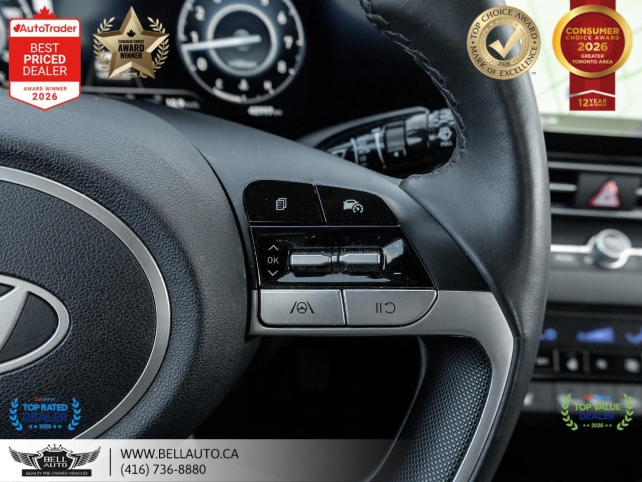 2025 Hyundai Elantra Preferred | TECHPKG | NAVI | B.CAM | SUNROOF | ONEOWNER | NOACCIDENT Toronto ON