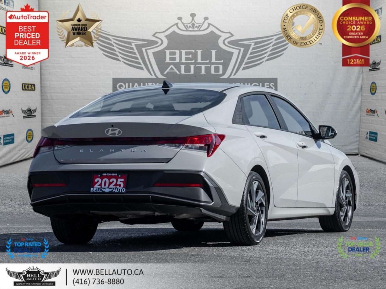 2025 Hyundai Elantra Preferred | TECHPKG | NAVI | B.CAM | SUNROOF | ONEOWNER | NOACCIDENT Toronto ON