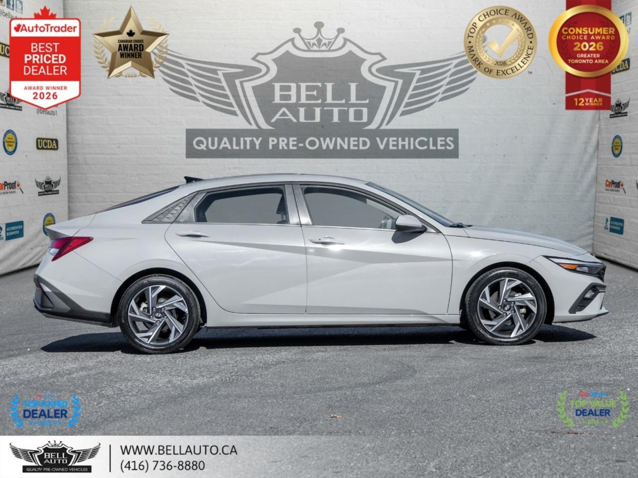 2025 Hyundai Elantra Preferred | TECHPKG | NAVI | B.CAM | SUNROOF | ONEOWNER | NOACCIDENT Toronto ON