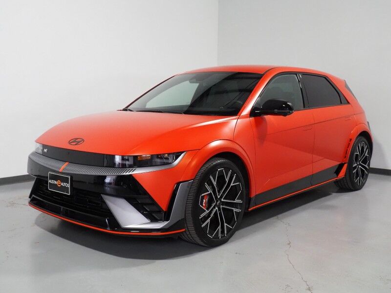 2025 Hyundai IONIQ 5 N AWD *NAVIGATION, ADAPTIVE CRUISE, SAFETY ALERTS, 360 VIEW CAMERAS, COLOR TOUCHSCREEN, CLIMATE SEATS, HEATED STEERING, POWER TAILGATE, BOSE, 21 INCH WHEELS, WIRELESS CHARGING, ANDROID & APPLE Round Rock TX