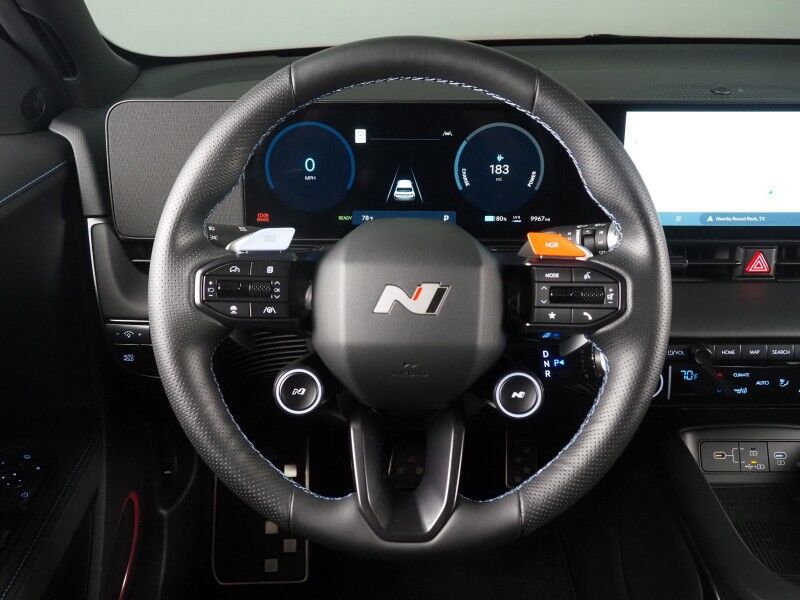 2025 Hyundai IONIQ 5 N AWD *NAVIGATION, ADAPTIVE CRUISE, SAFETY ALERTS, 360 VIEW CAMERAS, COLOR TOUCHSCREEN, CLIMATE SEATS, HEATED STEERING, POWER TAILGATE, BOSE, 21 INCH WHEELS, WIRELESS CHARGING, ANDROID & APPLE Round Rock TX