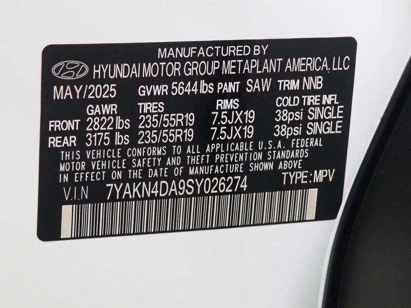 2025 Hyundai IONIQ 5 SEL *NAVIGATION, ADAPTIVE CRUISE, SAFETY ALERTS, BACKUP-CAMERA, DIGITAL COCKPIT, HEATED SEATS/STEERING, POWER LIFTGATE, WIRELESS CHARGING, ANDROID & APPLE Round Rock TX
