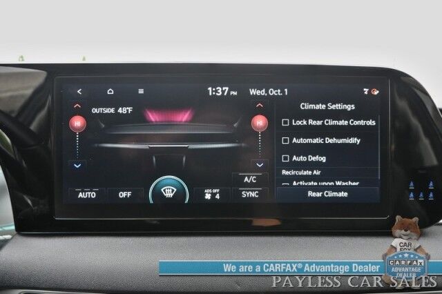2025 Hyundai Palisade SEL / AWD / Auto Start / Power & Heated Leather Seats / Navigation / Adaptive Cruise / Lane Depart & Blind Spot / Back Up Camera / Rear Parking Sensors / 3rd Row / Seats 7 / Apple CarPlay & Android Auto / 1-Owner Anchorage AK