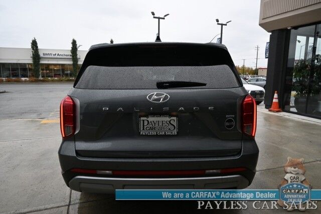 2025 Hyundai Palisade SEL / AWD / Auto Start / Power & Heated Leather Seats / Navigation / Adaptive Cruise / Lane Depart & Blind Spot / Back Up Camera / Rear Parking Sensors / 3rd Row / Seats 7 / Apple CarPlay & Android Auto / 1-Owner Anchorage AK