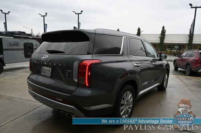 2025 Hyundai Palisade SEL / AWD / Auto Start / Power & Heated Leather Seats / Navigation / Adaptive Cruise / Lane Depart & Blind Spot / Back Up Camera / Rear Parking Sensors / 3rd Row / Seats 7 / Apple CarPlay & Android Auto / 1-Owner Anchorage AK