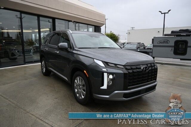 2025 Hyundai Palisade SEL / AWD / Auto Start / Power & Heated Leather Seats / Navigation / Adaptive Cruise / Lane Depart & Blind Spot / Back Up Camera / Rear Parking Sensors / 3rd Row / Seats 7 / Apple CarPlay & Android Auto / 1-Owner Anchorage AK