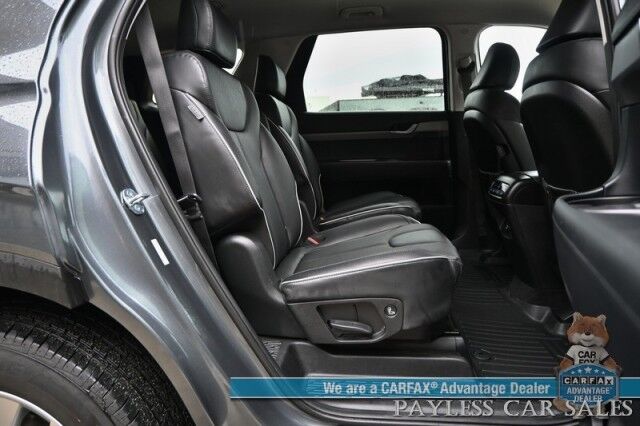 2025 Hyundai Palisade SEL / AWD / Auto Start / Power & Heated Leather Seats / Navigation / Adaptive Cruise / Lane Depart & Blind Spot / Back Up Camera / Rear Parking Sensors / 3rd Row / Seats 7 / Apple CarPlay & Android Auto / 1-Owner Anchorage AK