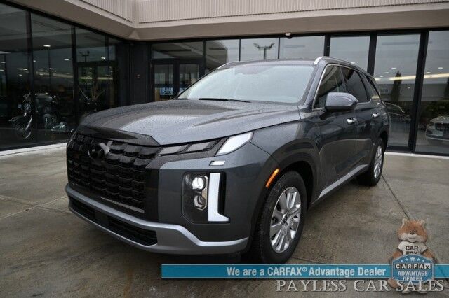 2025 Hyundai Palisade SEL / AWD / Auto Start / Power & Heated Leather Seats / Navigation / Adaptive Cruise / Lane Depart & Blind Spot / Back Up Camera / Rear Parking Sensors / 3rd Row / Seats 7 / Apple CarPlay & Android Auto / 1-Owner Anchorage AK