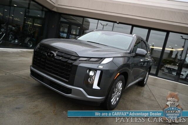 2025 Hyundai Palisade SEL / AWD / Auto Start / Power & Heated Leather Seats / Navigation / Adaptive Cruise / Lane Depart & Blind Spot / Back Up Camera / Rear Parking Sensors / 3rd Row / Seats 7 / Apple CarPlay & Android Auto / 1-Owner Anchorage AK