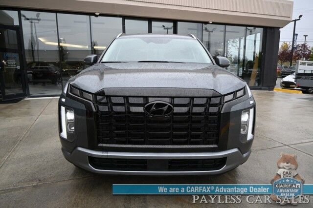 2025 Hyundai Palisade SEL / AWD / Auto Start / Power & Heated Leather Seats / Navigation / Adaptive Cruise / Lane Depart & Blind Spot / Back Up Camera / Rear Parking Sensors / 3rd Row / Seats 7 / Apple CarPlay & Android Auto / 1-Owner Anchorage AK