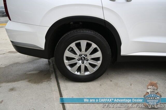 2025 Hyundai Palisade SEL / AWD / Auto Start / Power & Heated Leather Seats / Navigation / Adaptive Cruise / Lane Departure & Blind Spot / Apple CarPlay & Android Auto / Back Up Camera / Rear Parking Sensors / 3rd Row / Seats 7 / 1-Owner Anchorage AK 2025 Hyundai Palisade SEL / AWD / Auto Start / Power & Heated Leather Seats / Navigation / Adaptive Cruise / Lane Departure & Blind Spot / Apple CarPlay & Android Auto / Back Up Camera / Rear Parking Sensors / 3rd Row / Seats 7 / 1-Owner Anchorage AK