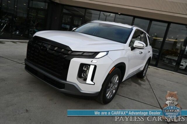2025 Hyundai Palisade SEL / AWD / Auto Start / Power & Heated Leather Seats / Navigation / Adaptive Cruise / Lane Departure & Blind Spot / Apple CarPlay & Android Auto / Back Up Camera / Rear Parking Sensors / 3rd Row / Seats 7 / 1-Owner Anchorage AK 2025 Hyundai Palisade SEL / AWD / Auto Start / Power & Heated Leather Seats / Navigation / Adaptive Cruise / Lane Departure & Blind Spot / Apple CarPlay & Android Auto / Back Up Camera / Rear Parking Sensors / 3rd Row / Seats 7 / 1-Owner Anchorage AK