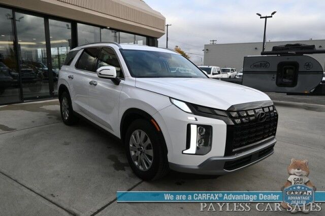 2025 Hyundai Palisade SEL / AWD / Auto Start / Power & Heated Leather Seats / Navigation / Adaptive Cruise / Lane Departure & Blind Spot / Apple CarPlay & Android Auto / Back Up Camera / Rear Parking Sensors / 3rd Row / Seats 7 / 1-Owner Anchorage AK 2025 Hyundai Palisade SEL / AWD / Auto Start / Power & Heated Leather Seats / Navigation / Adaptive Cruise / Lane Departure & Blind Spot / Apple CarPlay & Android Auto / Back Up Camera / Rear Parking Sensors / 3rd Row / Seats 7 / 1-Owner Anchorage AK